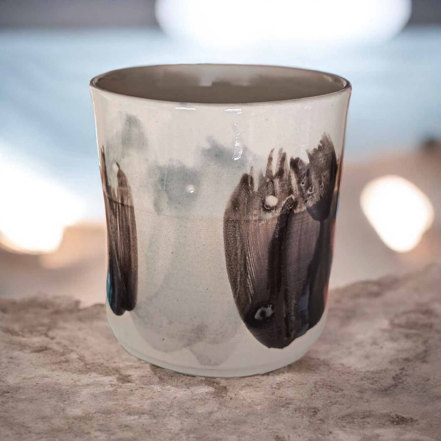 Mug à thé - Poterie artisanale Auvergne Rhône Alpes