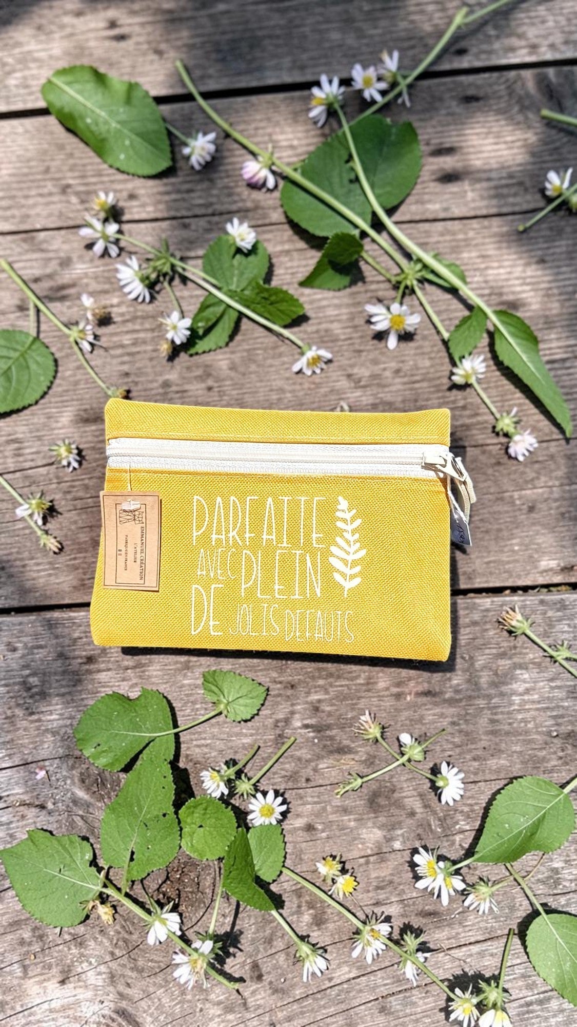 Pochette "Parfaite avec plein de jolis défauts" - Emmanuel Création