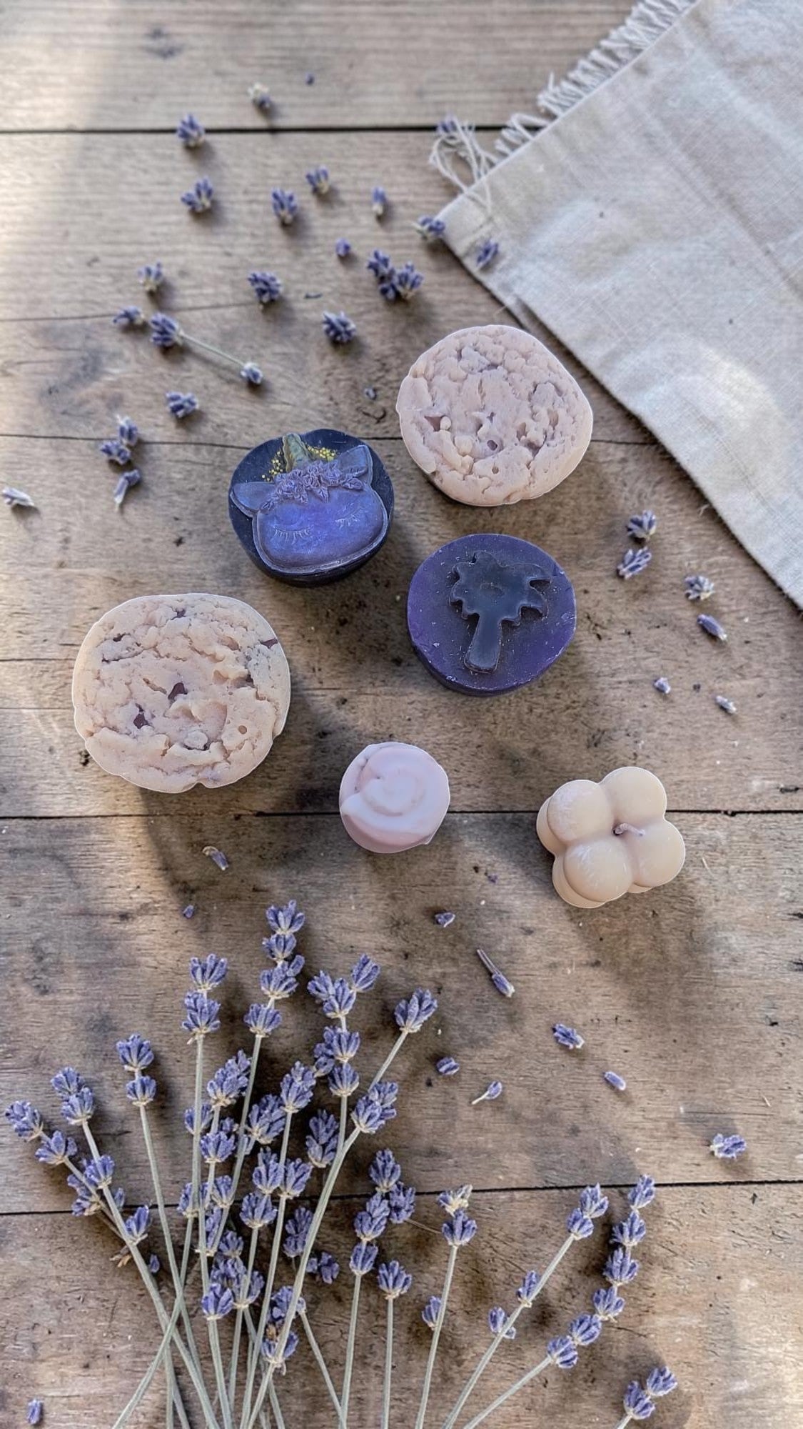 Lot de tartelettes et senteurs parfumées - 4 achetés à tarif promo = les 2 autres offerts