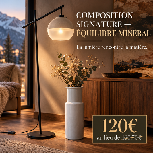 Composition Signature - Equilibre Minéral