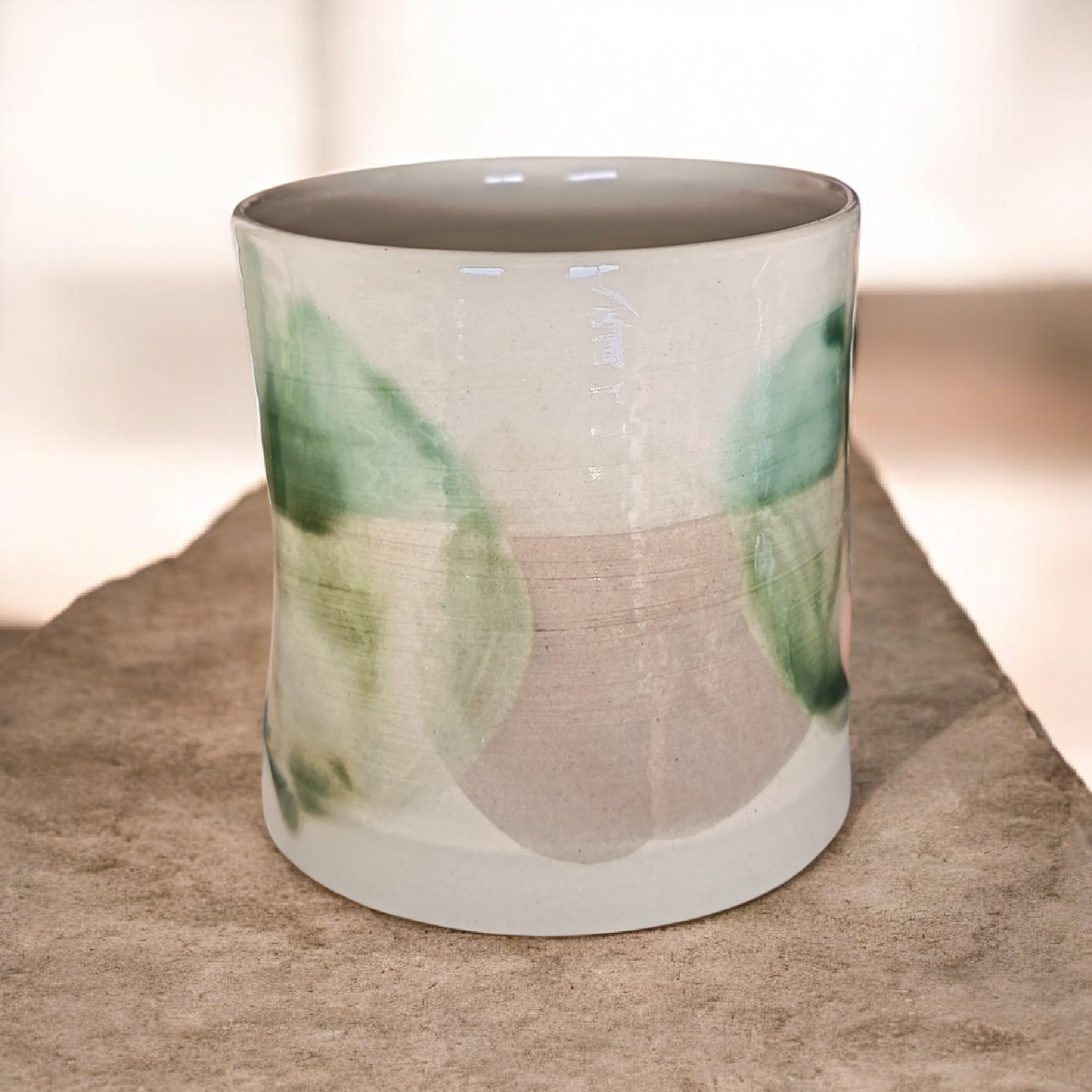 Mug à thé - Poterie artisanale Auvergne Rhône Alpes