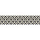 Lot de 2 crédences Aluminium 20x90cm - amsterdam