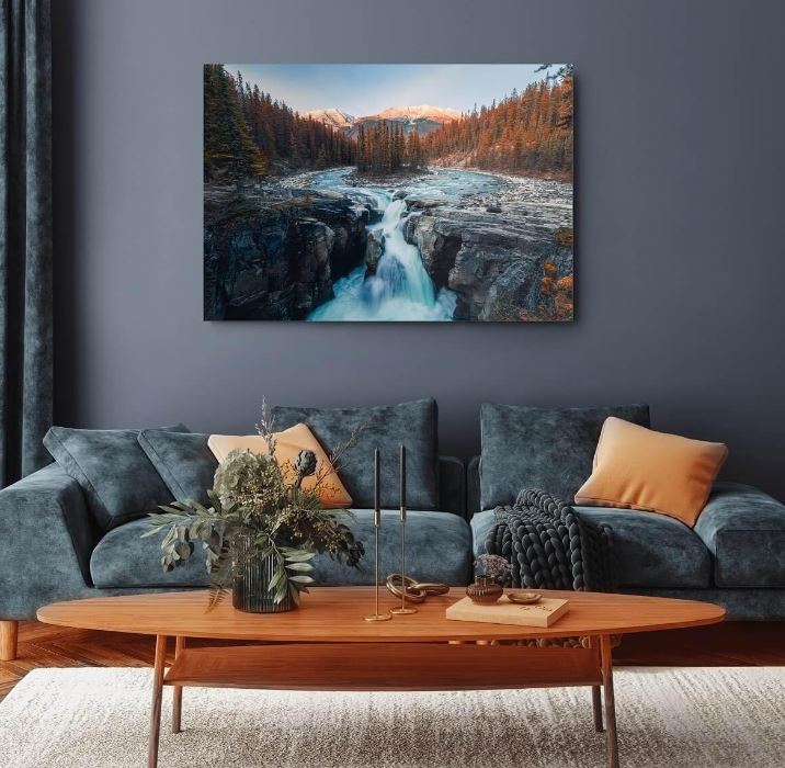 Tableau sur verre Evasion naturelle