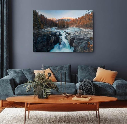 Tableau sur verre Evasion naturelle