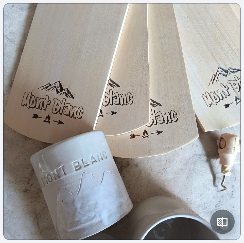 Collection Mont Blanc - Montagne à poser - Béton