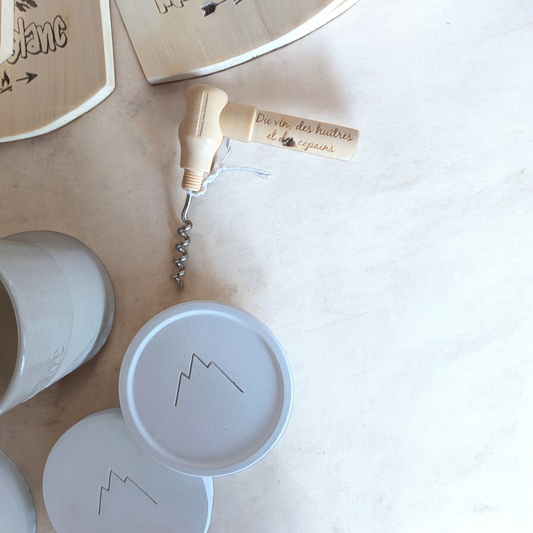 Collection Mont Blanc - Montagne à poser - Béton