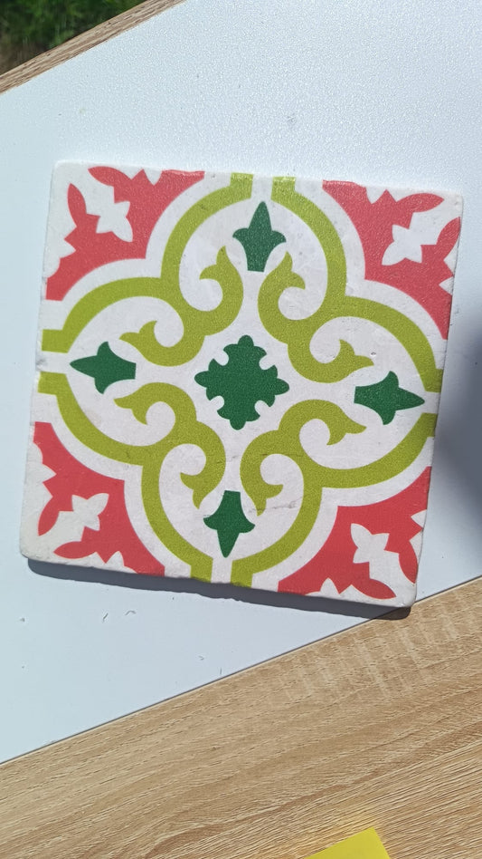 Dessous de plat en marbre