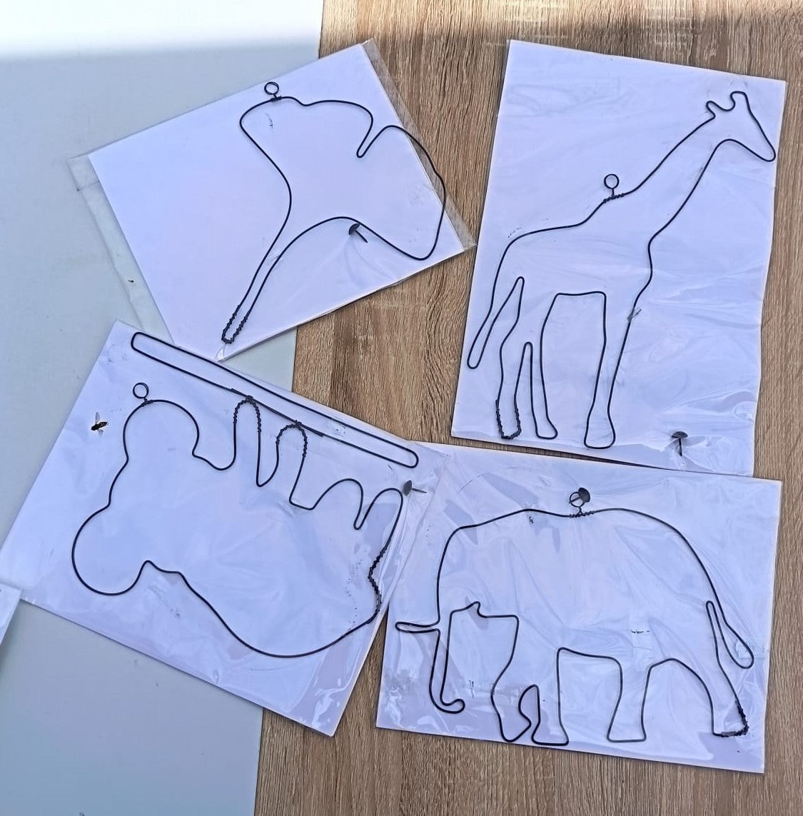 Animaux en fil de fer