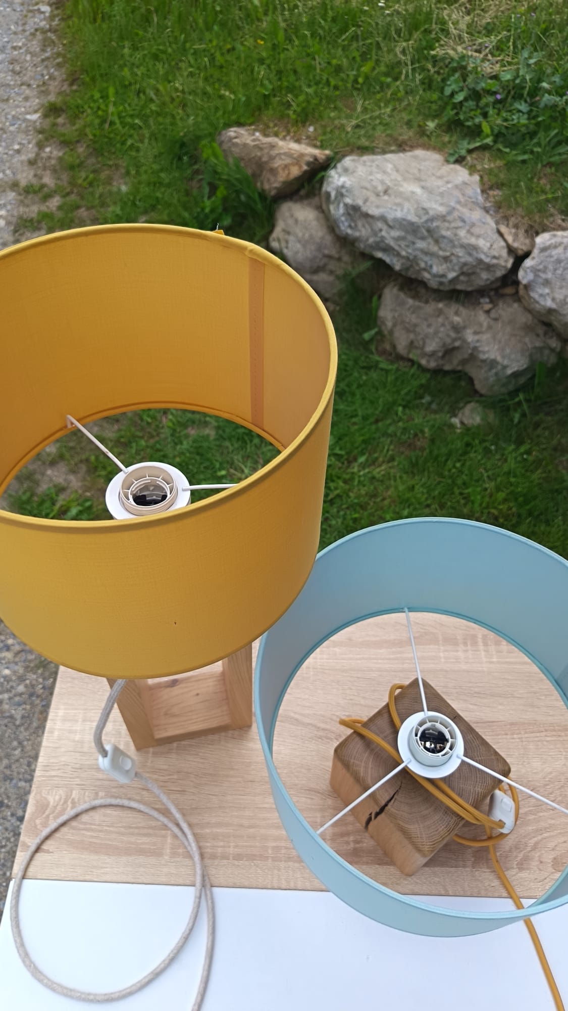 Lampe à poser en bois - Sessiles