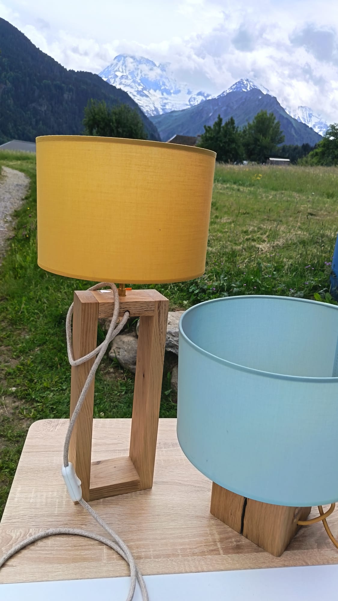 Lampe à poser en bois - Sessiles
