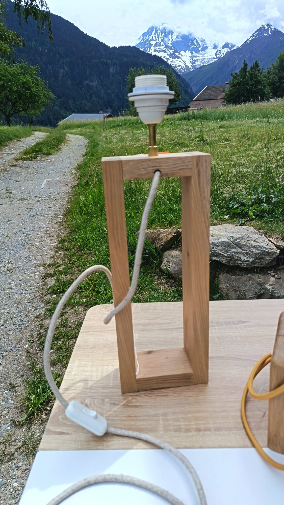 Lampe à poser en bois - Sessiles