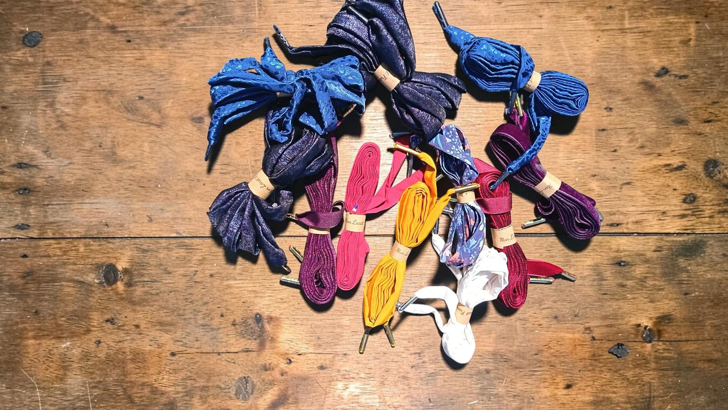 Lacets 140cm - taille idéale pour pimper à la fois vos bottines et baskets !