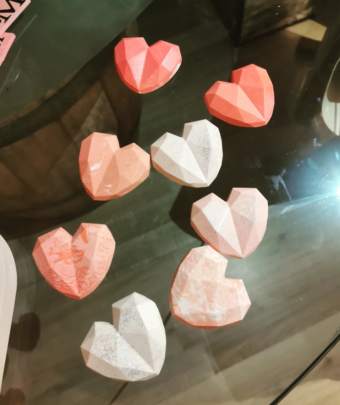 Magnet COEUR rose