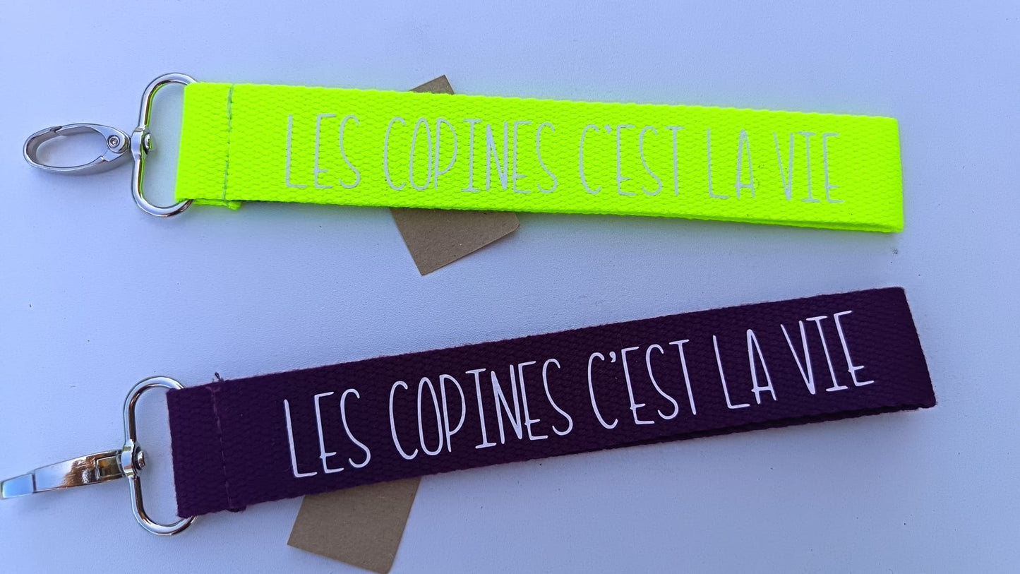 Porte clés sangle