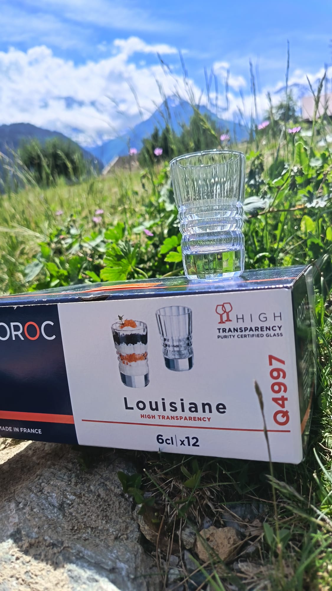 6 shooters ou verrines Louisiane 6cL