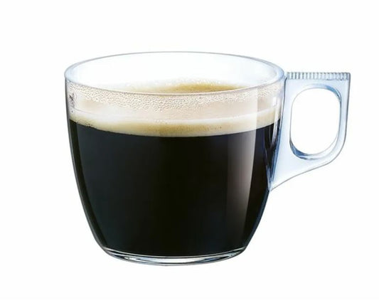Tasse verre trempé Voluto 22 cl