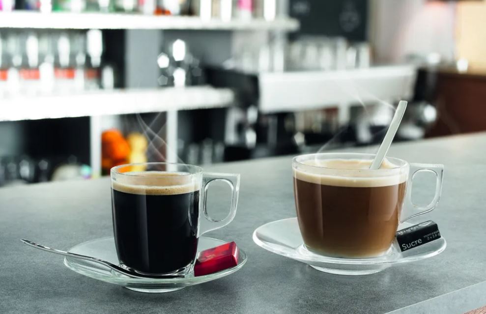 Tasse verre trempé Voluto 22 cl