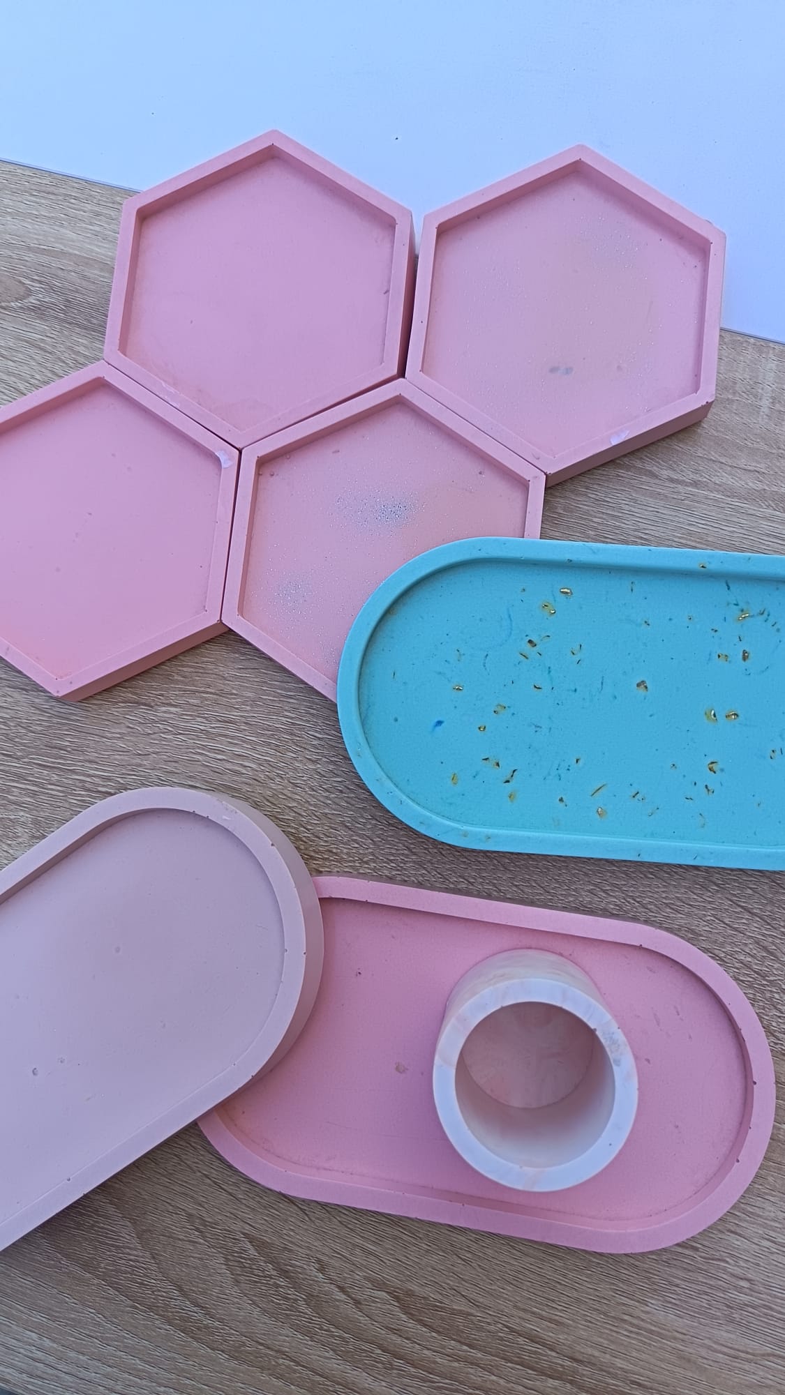 Vide poche ou Porte -bijoux/savon ovale, avec rebord